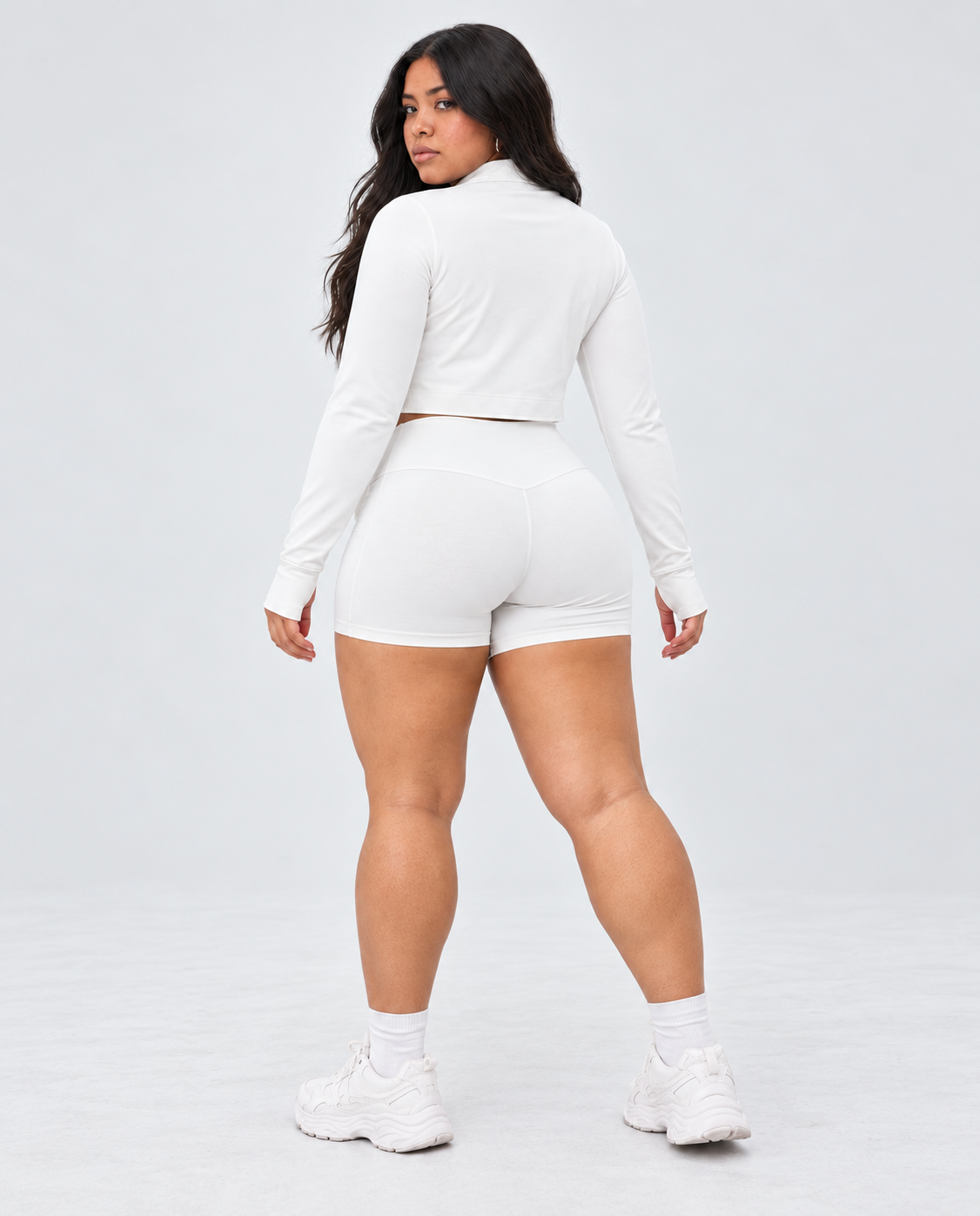 Seamless Sculpting 3-Piece Zip Jacket Set