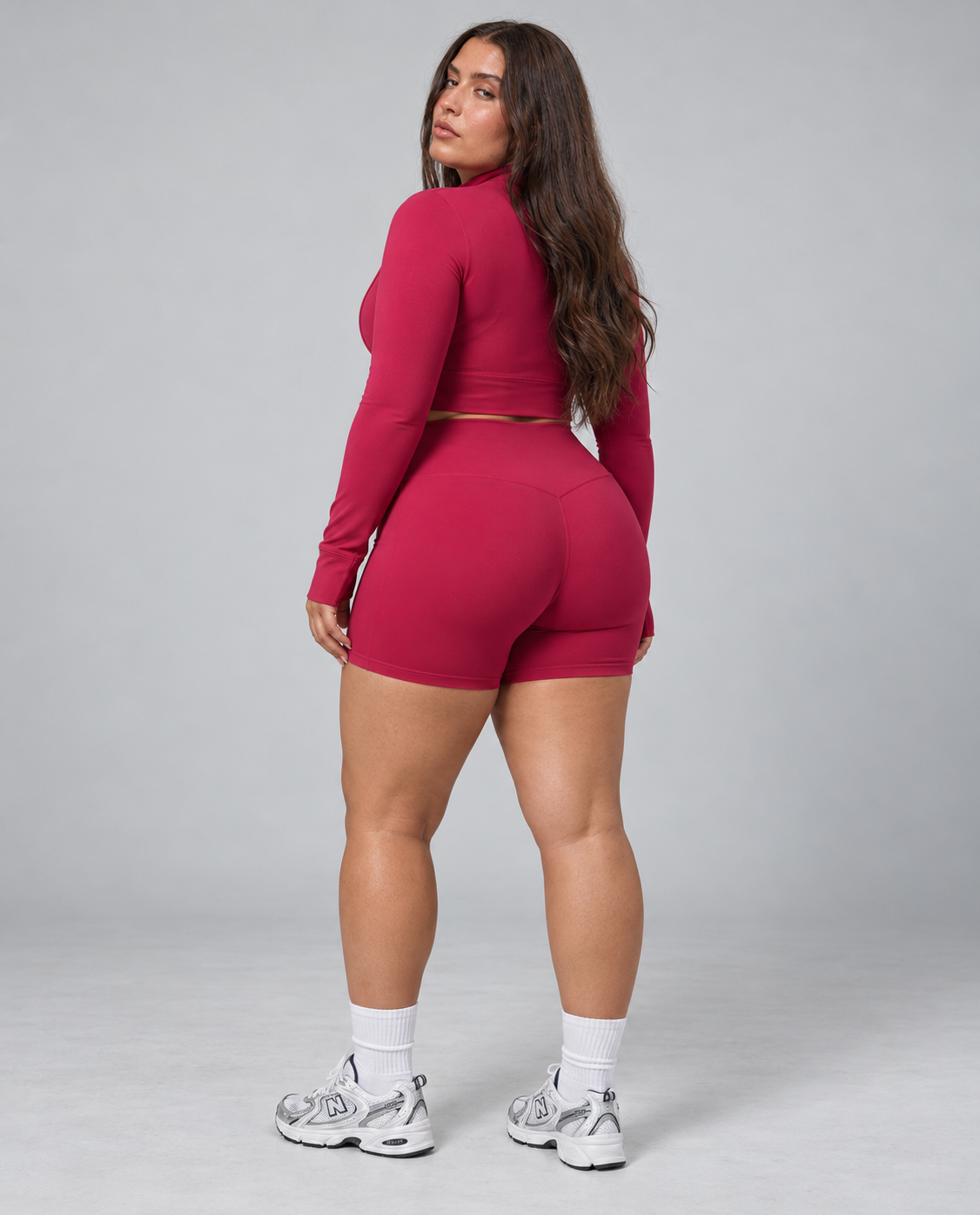 Seamless Sculpting 3-Piece Zip Jacket Set