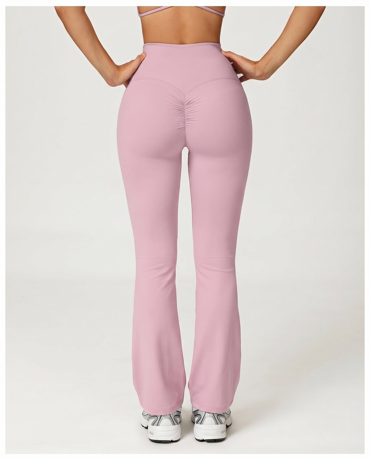 Flare High Waist Sculpt Yoga Leggings — view 4