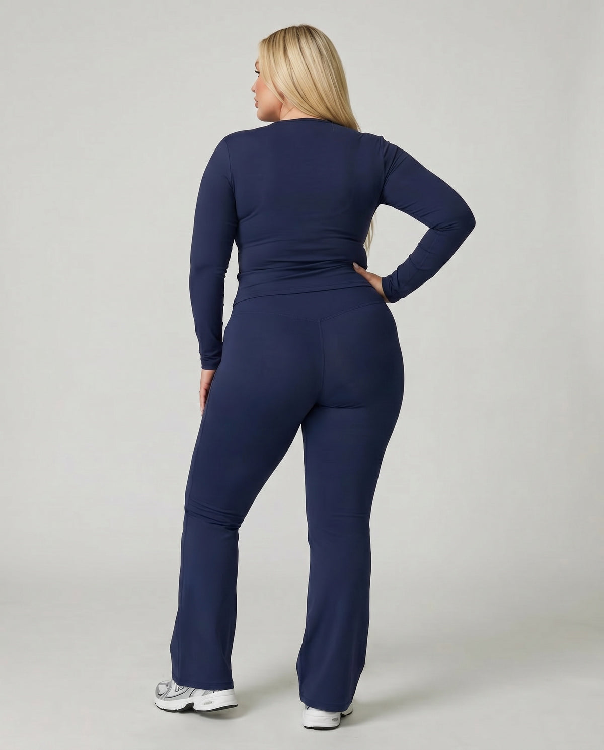 Flare High Waist Sculpt Yoga Leggings — view 6