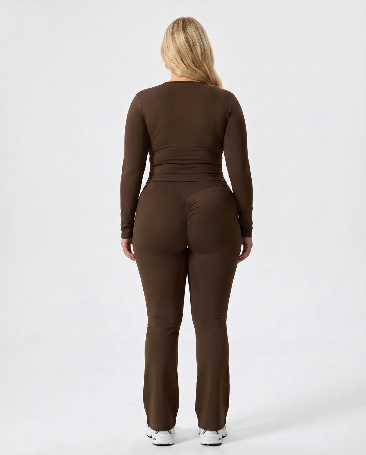 Flare High Waist Sculpt Yoga Leggings — view 6