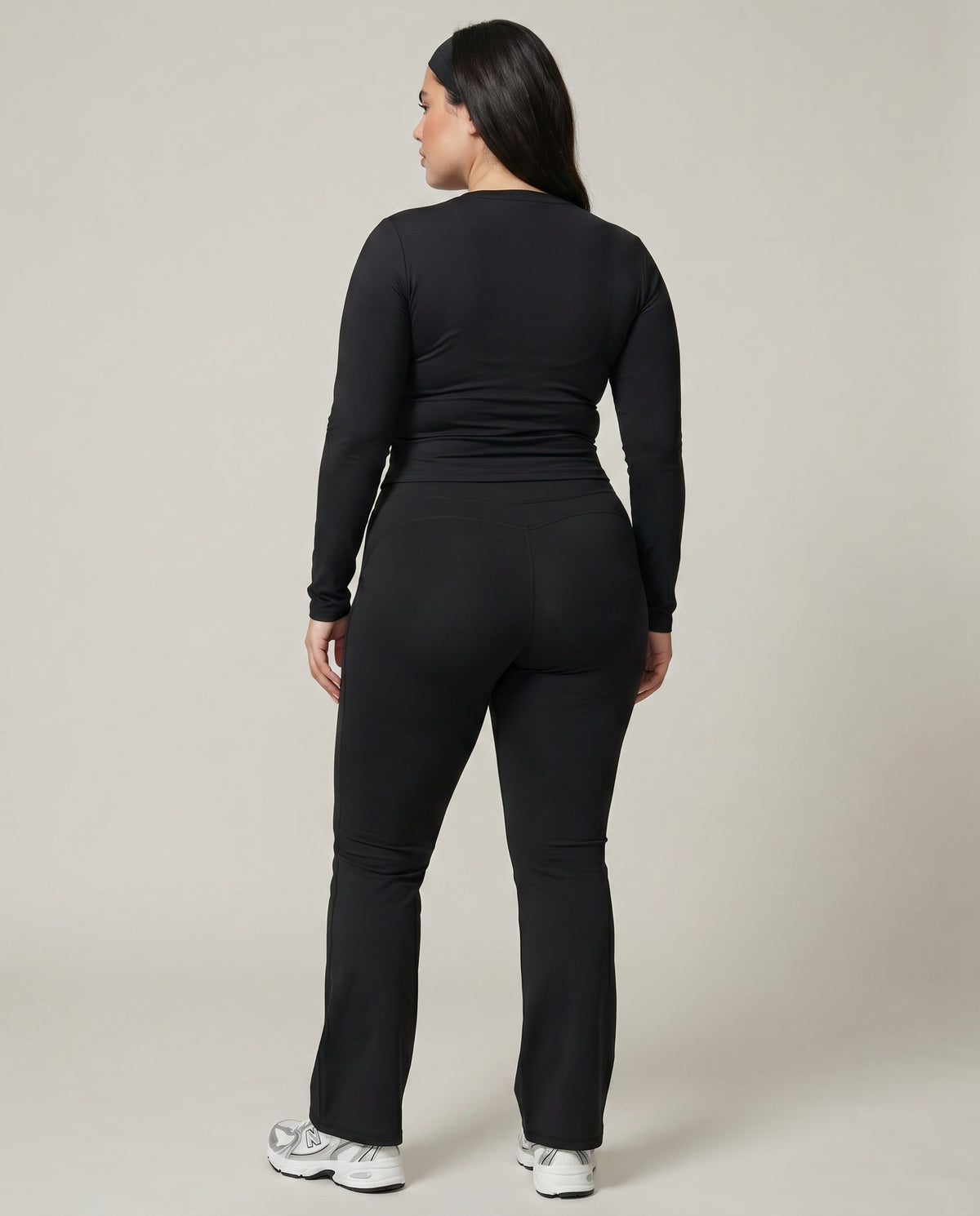 Flare High Waist Sculpt Yoga Leggings — view 6