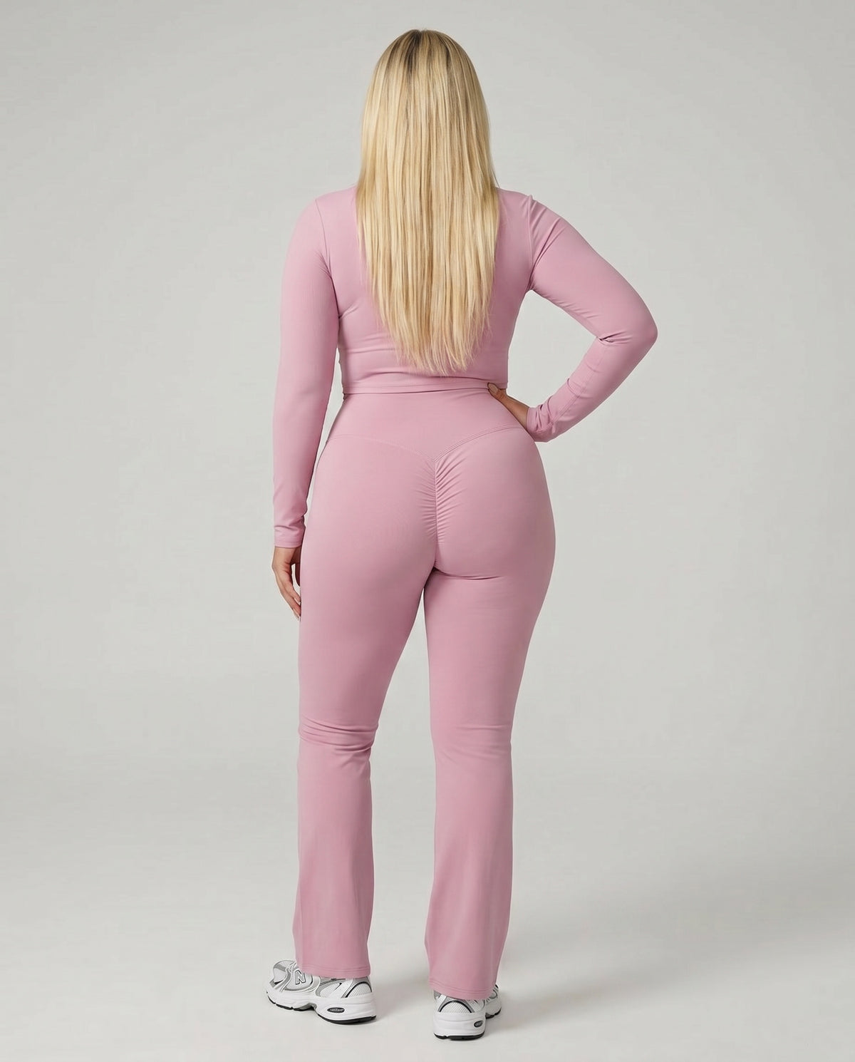 Flare High Waist Sculpt Yoga Leggings — view 6