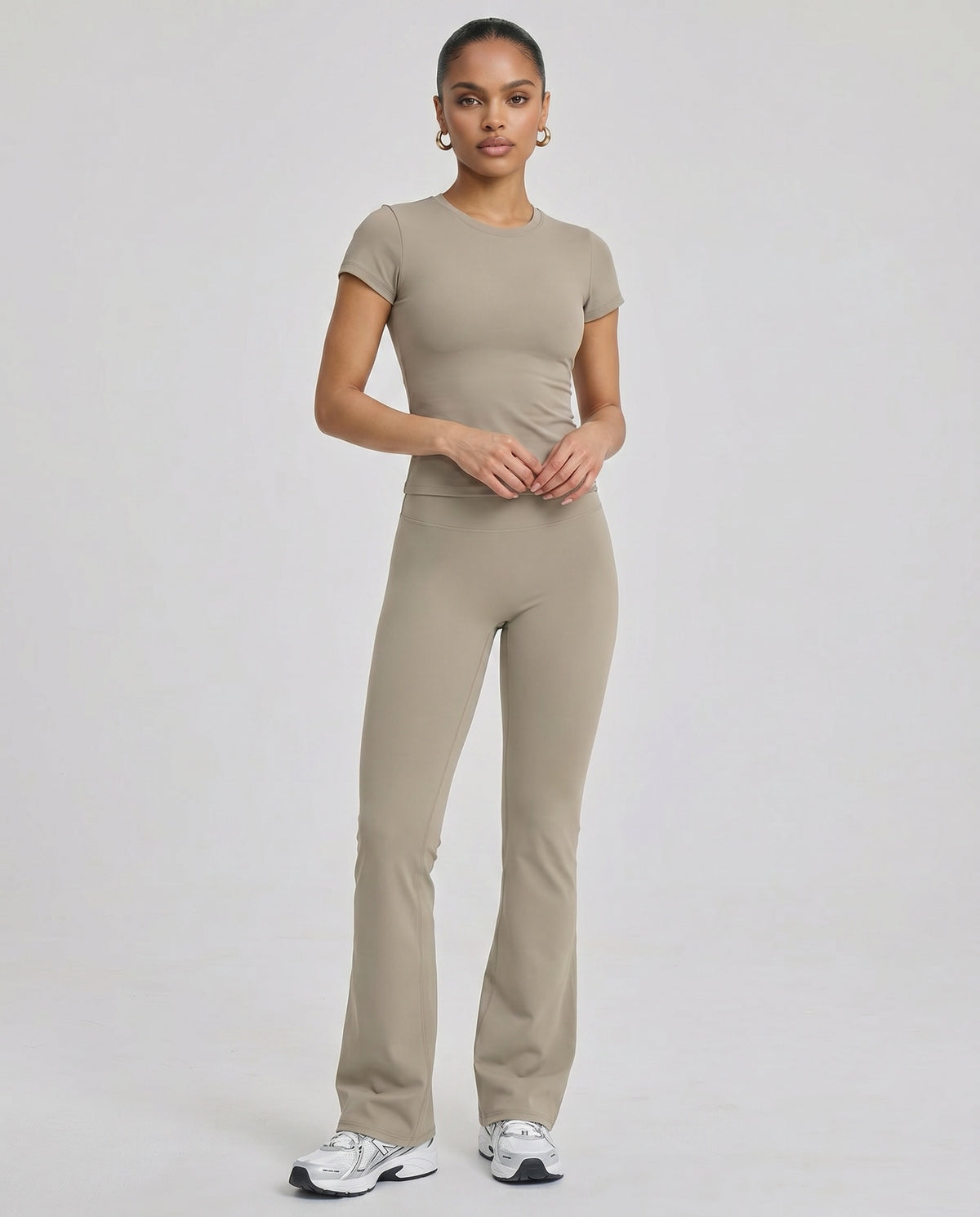 Flare High Waist Sculpt Yoga Leggings — view 2
