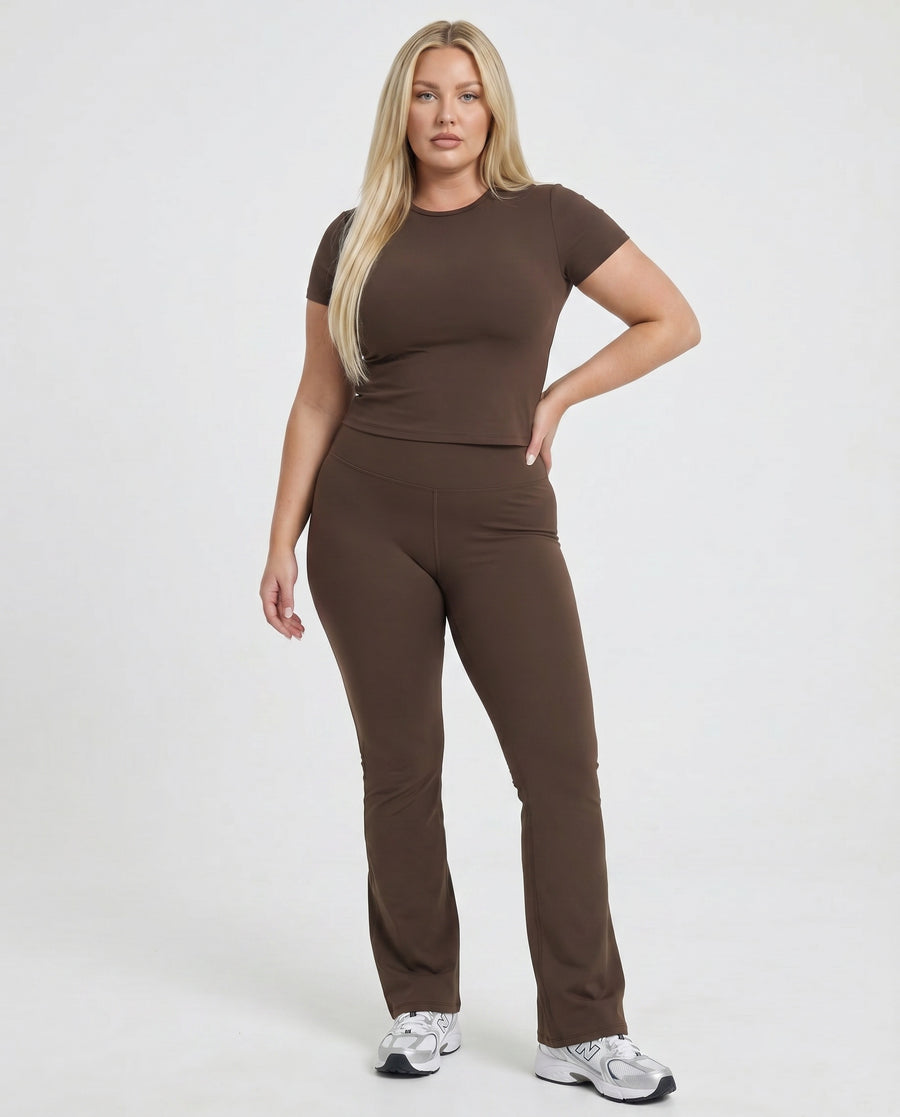 Flare Seamless High Waist Bootleg Yoga Pants