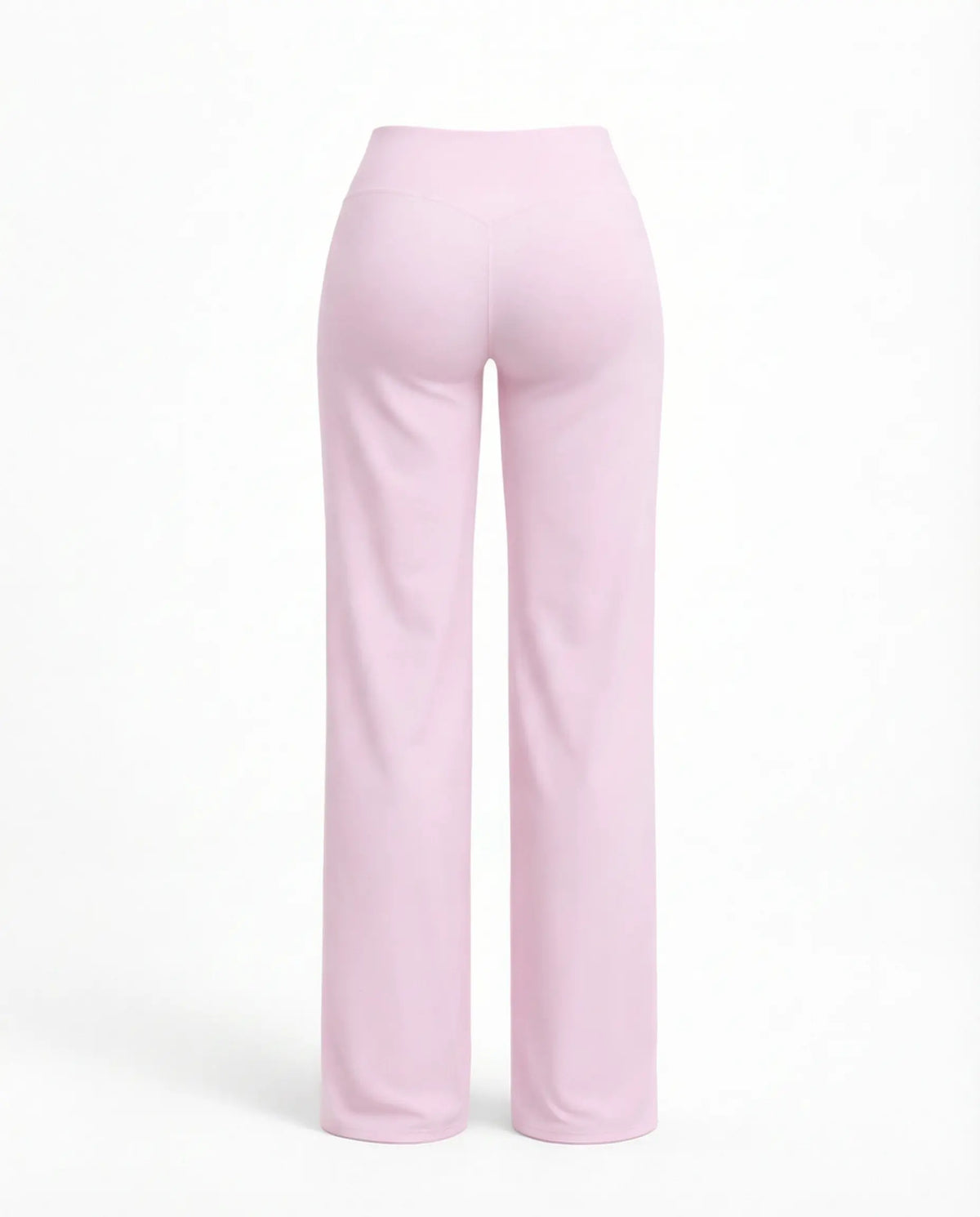High Waist Crossover Wide Leg Leggings