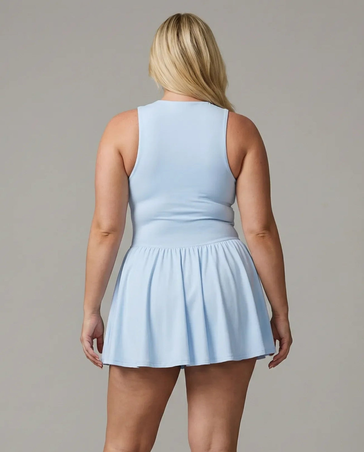 Sculpt Flare Compression Sleeveless Padel Dress