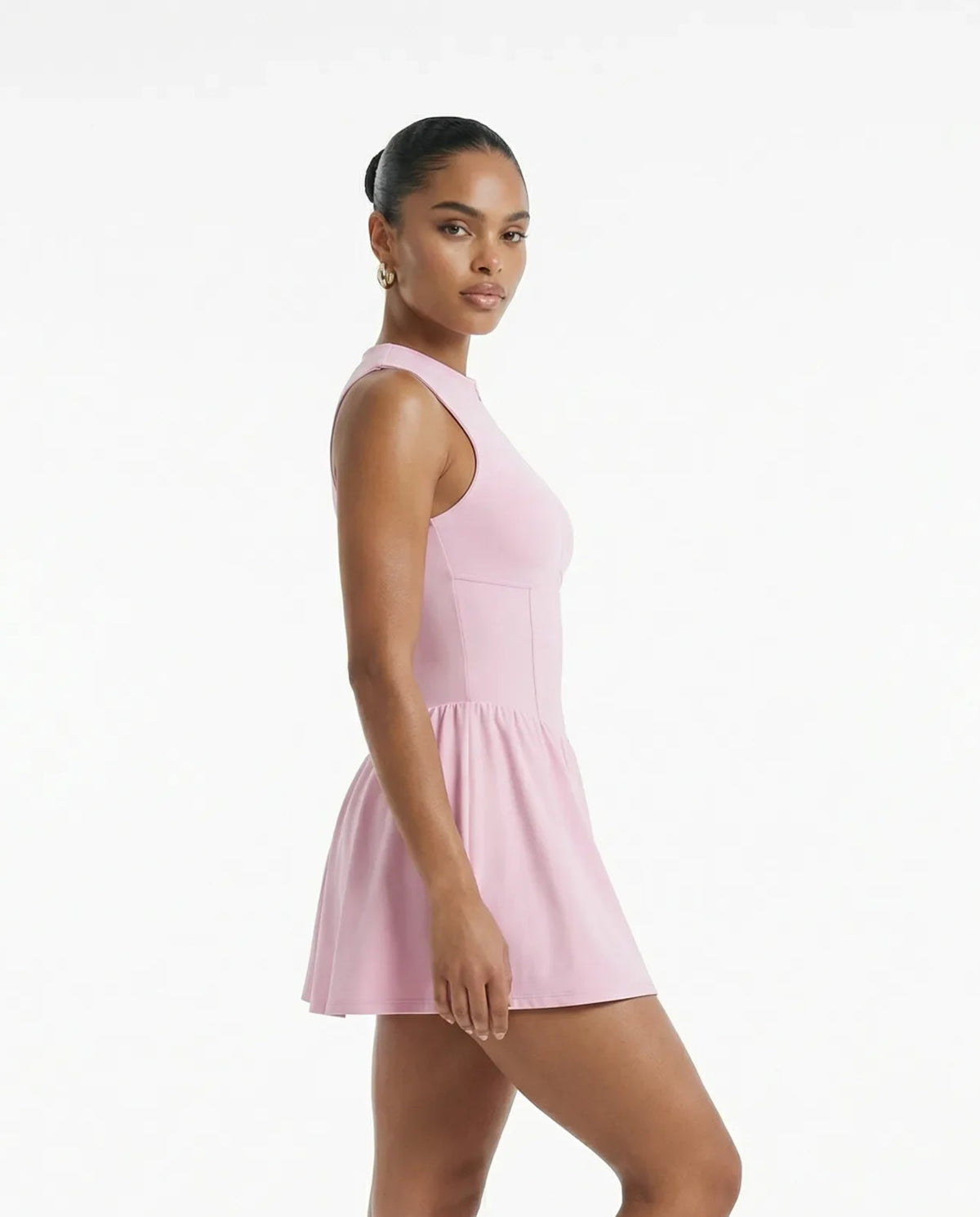 Sculpt Flare Compression Sleeveless Padel Dress