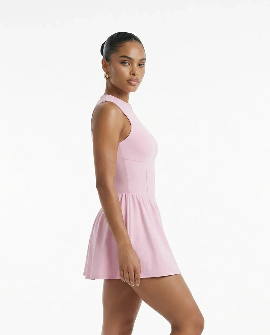 Sculpt Flare Compression Sleeveless Padel Dress