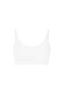 Silken Essential Bra White Women Seamless Stretch