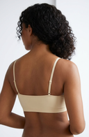 Soft Wireless Bra Unlined Nude Women Seamless Stretch