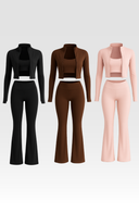 3-Piece Active Set Brown