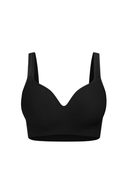 Wireless Contour Bra Black Women Seamless Stretch