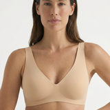 Wireless Lifting Jelly Bra Nude Women Seamless Stretch