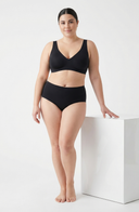 Wireless Lifting Jelly Bra White Women Seamless Stretch