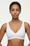 Wireless Lifting Jelly Bra White Women Seamless Stretch