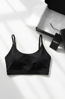 Silken Essential Bra Black Women Seamless Stretch