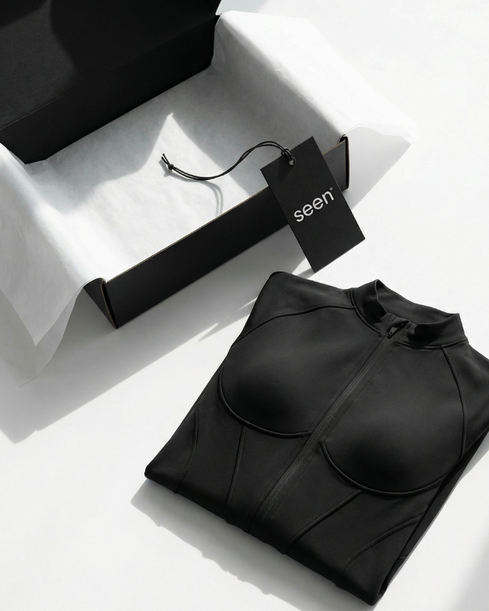 Sculpted Second Skin Jumpsuit Black Women One Piece Stretch Fabric