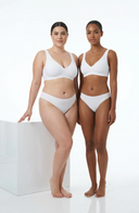 Wireless Lifting Jelly Bra White Women Seamless Stretch