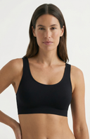 Premium Comfy Bra Black Women Seamless Stretch