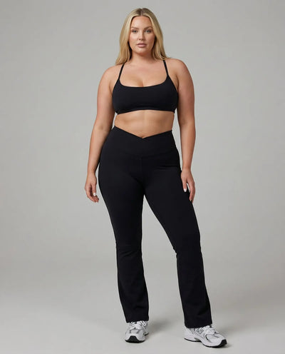 Activewear Set Yoga Flare Leggings & Bra – Sculpt Fit