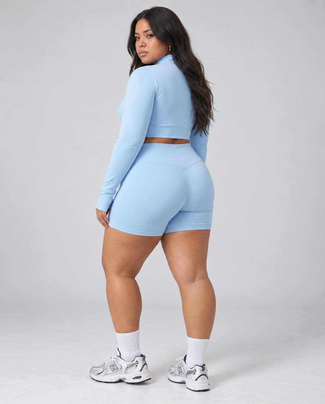 Seamless Sculpting 3-Piece Zip Jacket Set