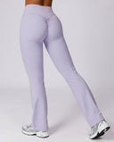 Flare High Waist Sculpt Yoga Leggings — view 4