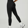 Seamless Knit High Waist Ankle Length Leggings