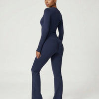 Flare High Waist Sculpt Yoga Leggings — view 5