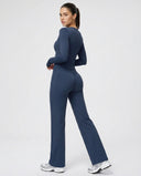 Flare High Waist Sculpt Yoga Leggings — view 5