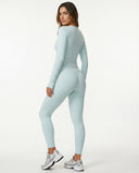 High Waist Crossover Sculpt Compression Leggings — view 5