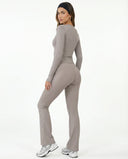 Flare High Waist Sculpt Yoga Leggings — view 5