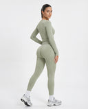 Seamless High Waist Sculpting Compression Leggings — view 5