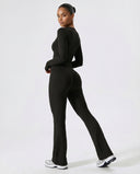 Flare High Waist Sculpt Yoga Leggings — view 5