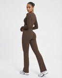 Flare High Waist Sculpt Yoga Leggings — view 5