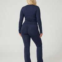 Flare High Waist Sculpt Yoga Leggings — view 6