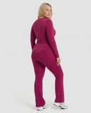 Flare High Waist Sculpt Yoga Leggings — view 6