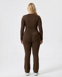 Flare High Waist Sculpt Yoga Leggings — view 6