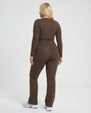 Flare High Waist Sculpt Yoga Leggings — view 6