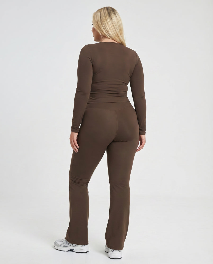 Flare Seamless High Waist Bootleg Yoga Pants