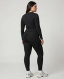 High Waist Crossover Sculpt Compression Leggings — view 6