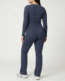 Flare High Waist Sculpt Yoga Leggings — view 6