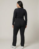 Flare High Waist Sculpt Yoga Leggings — view 6