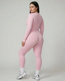 High Waist Crossover Sculpt Compression Leggings — view 6