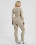 Flare High Waist Sculpt Yoga Leggings — view 6