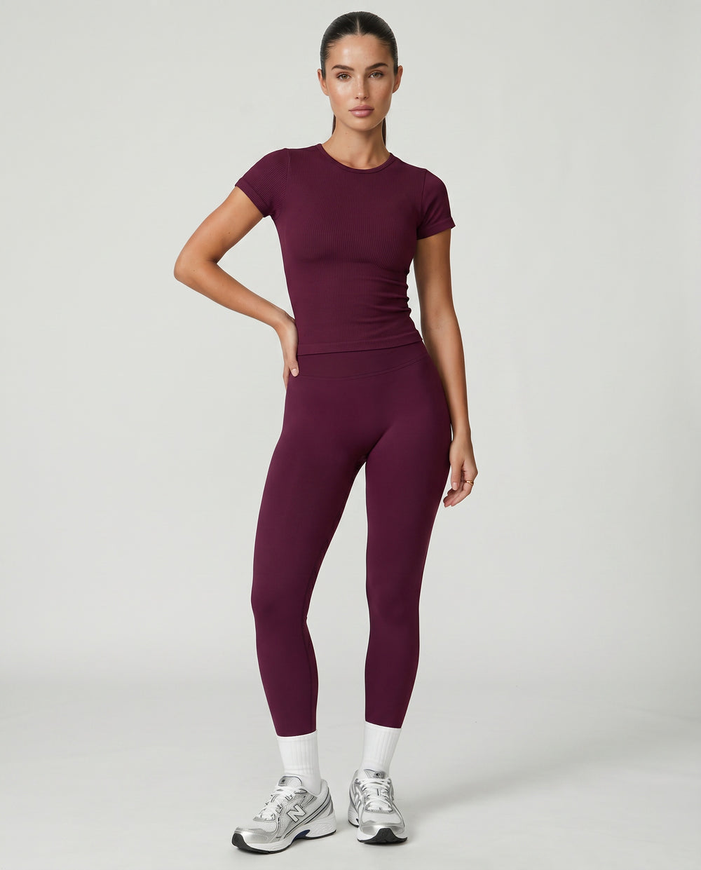 Seamless High Waist Sculpting Compression Leggings