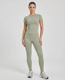 Seamless High Waist Sculpting Compression Leggings — view 2