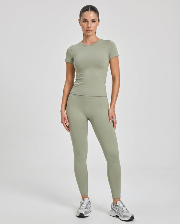 Seamless High Waist Sculpting Compression Leggings