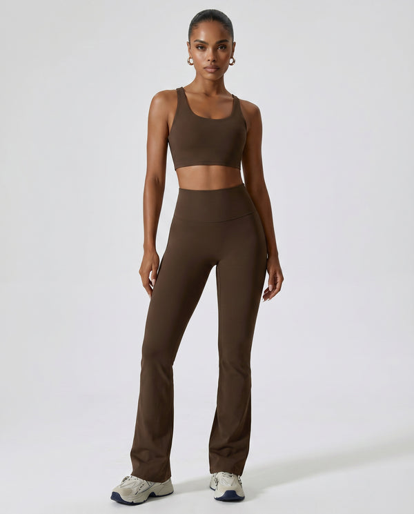 Flare High Waist Sculpt Yoga Leggings