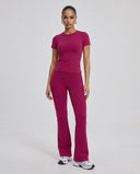 Flare High Waist Sculpt Yoga Leggings — view 2